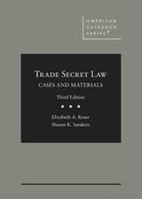 Enlarge image Cover: Trade Secret Law - West Academic Press