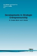 Cover: Developments in Strategic Entrepreneurship - now publishers Inc