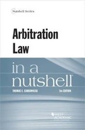 Cover: Arbitration Law in a Nutshell - West Academic Press
