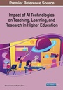 Cover: Impact of AI Technologies on Teaching, Learning, and Research in Higher Education - Business Science Reference