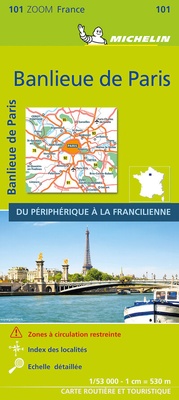 Abbildung von: Michelin Vororte von Paris - Michelin Editions des Voyages