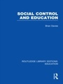 Cover: Social Control and Education (RLE Edu L) - Routledge