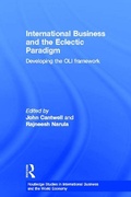 Cover: International Business and the Eclectic Paradigm - Routledge