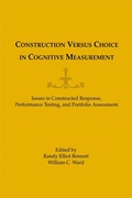 Cover: Construction Versus Choice in Cognitive Measurement - Routledge