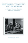 Cover: informal Teaching and Learning - Routledge