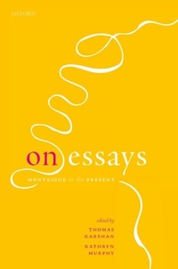 Abbildung von: On Essays - OUP eBook