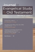 Cover: Journal for the Evangelical Study of the Old Testament, 6.1 - Wipf and Stock Publishers