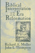 Cover: Biblical Interpretation in the Era of the Reformation - Wipf & Stock Publishers