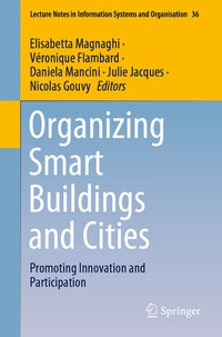 Enlarge image Cover: Organizing Smart Buildings and Cities - Springer