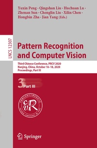 Enlarge image Cover: Pattern Recognition and Computer Vision - Springer