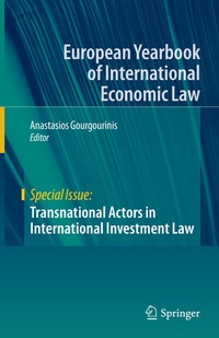 Abbildung von: Transnational Actors in International Investment Law - Springer