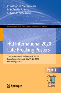 Abbildung von: HCI International 2020 - Late Breaking Posters - Springer