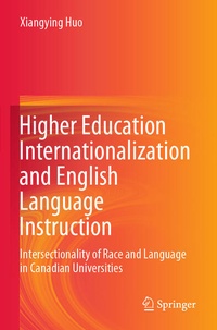 Enlarge image Cover: Higher Education Internationalization and English Language Instruction - Springer