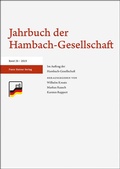 Cover: Jahrbuch der Hambach-Gesellschaft 26 (2019) - Franz Steiner Verlag