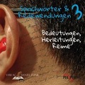 Cover: Sprichw&ouml;rter und Redewendungen 3 - Verlag Daniel Funk