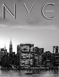 Abbildung von: NYC united Nations city skyline Adult child Coloring Book limited edition - Blurb