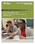 Cover: The Forgotten Year - Consortium on Chicago School Research
