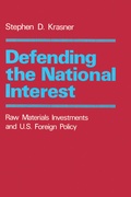 Cover: Defending the National Interest - Princeton University Press