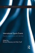 Cover: International Sports Events - Routledge