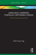 Cover: Language Learning Through Captioned Videos - Routledge