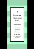 Cover: Internet Password Book: Volume 9 - Chartwell Books