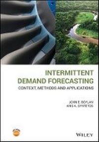 Enlarge image Cover: Intermittent Demand Forecasting - Context, methods and applications - Wiley