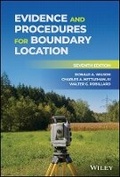 Cover: Evidence and Procedures for Boundary Location, Seventh Edition - Wiley