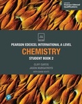 Cover: Pearson Edexcel International A Level Chemistry Student Book - Pearson Education Limited