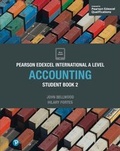 Cover: Pearson Edexcel International A Level Accounting Student Book - Pearson HigherEducation