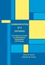 Cover: Communication at A Distance - Routledge
