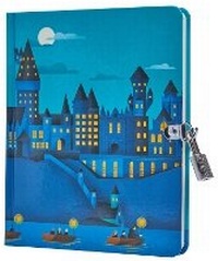 Enlarge image Cover: Harry Potter: Hogwarts Castle at Night Lock and Key Diary - Insights