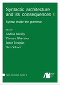 Cover: Syntactic architecture and its consequences I - Freie Universit&auml;t Berlin Universit&auml;tsbibliothek