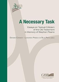 Enlarge image Cover: A Necessary Task - Pontificio Istituto Biblico