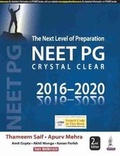Cover: The Next Level of Preparation NEET PG Crystal Clear 2016-2020 - Jaypee Brothers Medical Publishers