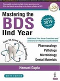 Cover: Mastering the BDS IInd Year - Jaypee Brothers Medical Publishers