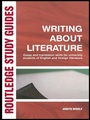 Cover: Writing About Literature - Routledge