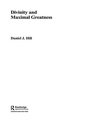 Cover: Divinity and Maximal Greatness - Routledge