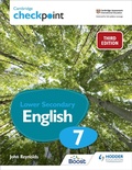 Cover: Cambridge Checkpoint Lower Secondary English Student's Book 7 - Hodder Education
