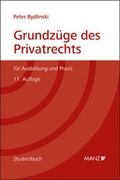 Cover: Grundz&uuml;ge des Privatrechts - Manz