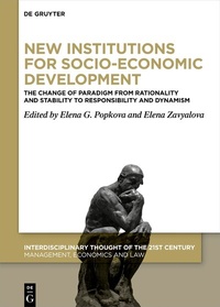 Abbildung von: New Institutions for Socio-Economic Development - De Gruyter
