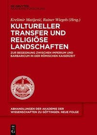 Bild: Kultureller Transfer und religiöse Landschaften - De Gruyter Akademie Forschung