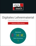 Cover: Abenteuer Ethik - Baden-W&uuml;rttemberg / Abenteuer Ethik BW click & teach 1 Box - neu - Buchner, C.C.