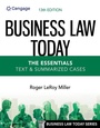 Cover: Business Law Today - The Essentials - South-Western College Publishing