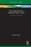 Cover: The Realities of Completing a PhD - Routledge