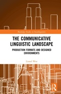 Cover: The Communicative Linguistic Landscape - Routledge