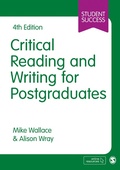 Cover: Critical Reading and Writing for Postgraduates - SAGE Publications Ltd