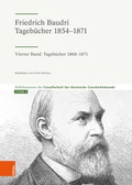 Cover: Friedrich Baudri: Tageb&uuml;cher 1854-1871 - B&ouml;hlau