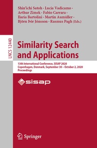 Enlarge image Cover: Similarity Search and Applications - Springer