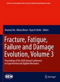 Cover: Fracture, Fatigue, Failure and Damage Evolution , Volume 3 - Springer