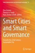 Cover: Smart Cities and Smart Governance - Springer